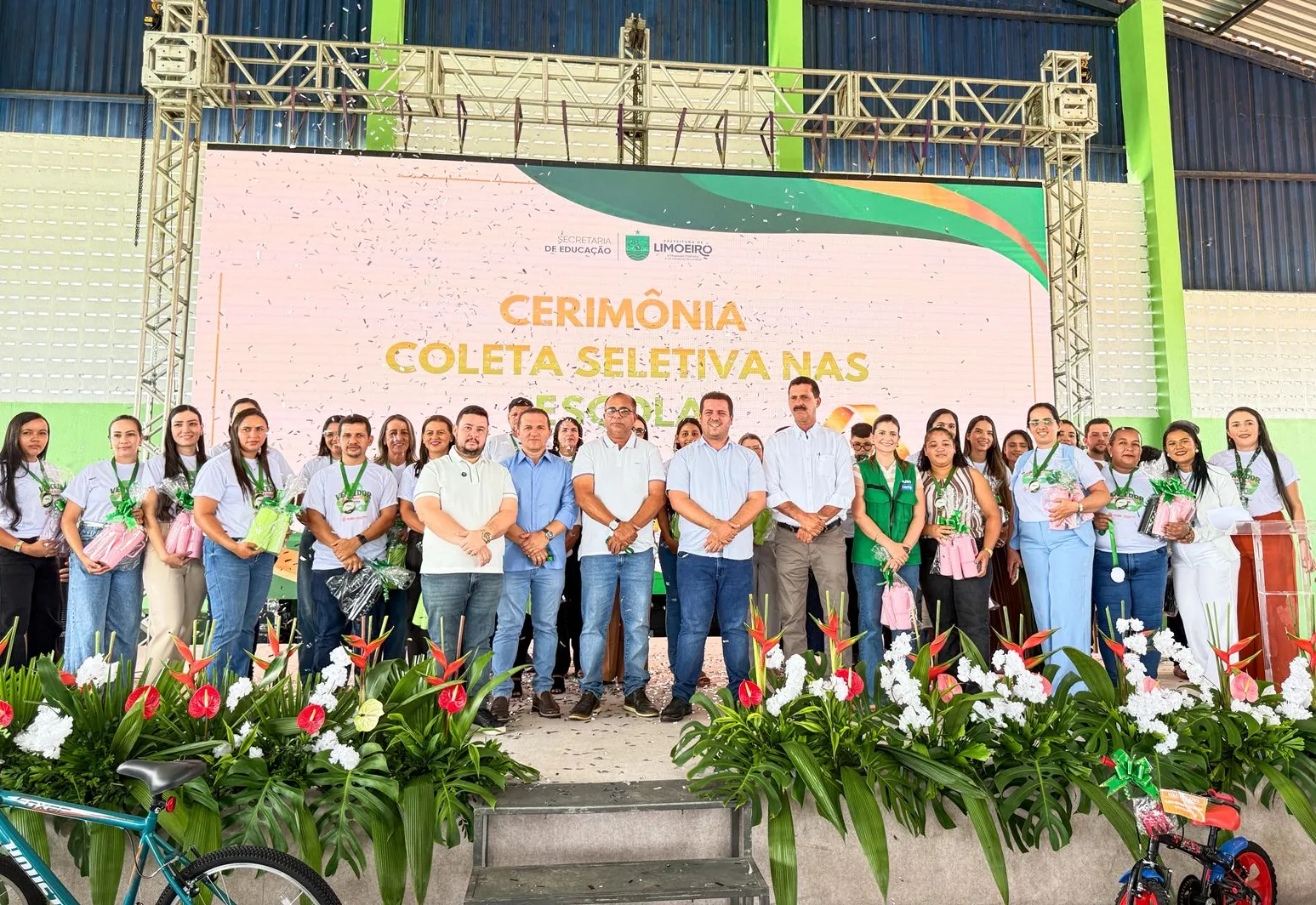 Estudantes arrecadam 53 toneladas de material reciclado no Projeto Coleta Seletiva
