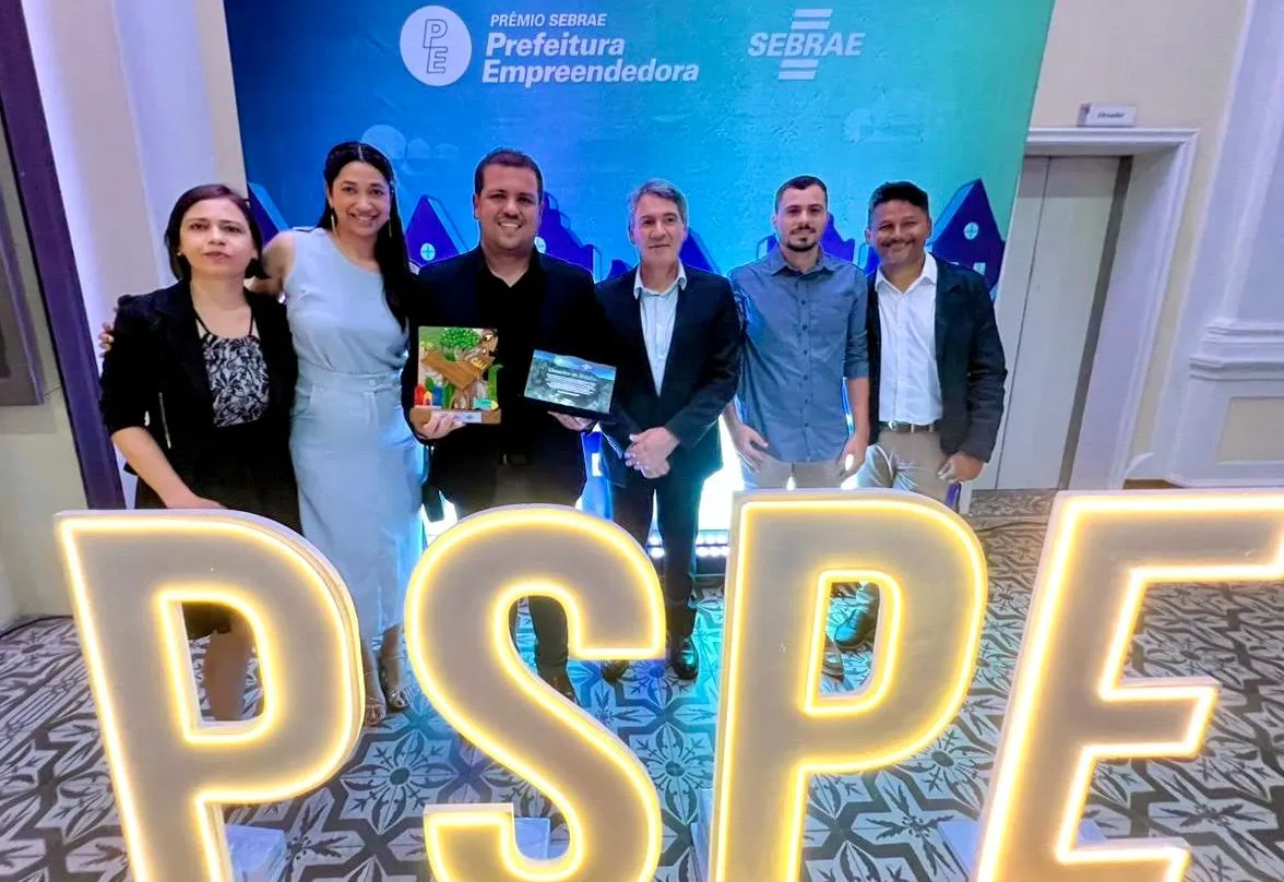 Município conquista, pela 2ª vez consecutiva, o Prêmio Sebrae Prefeitura Empreendedora